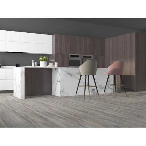 Luxury Vinyl Click-Lock Flooring - Highland Oak
